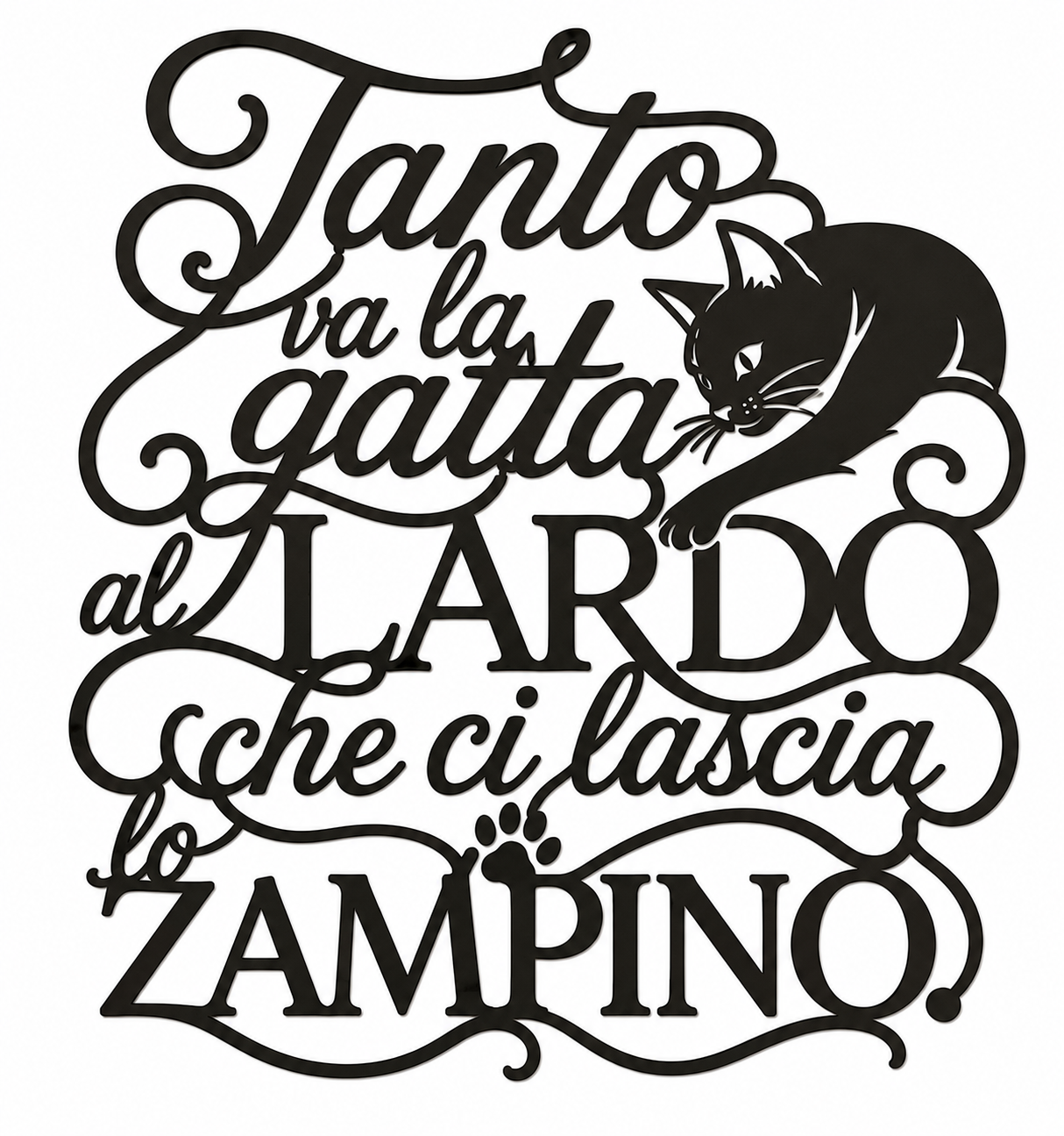 Tanto va la Gatta al Lardo che ci Lascia lo Zampino