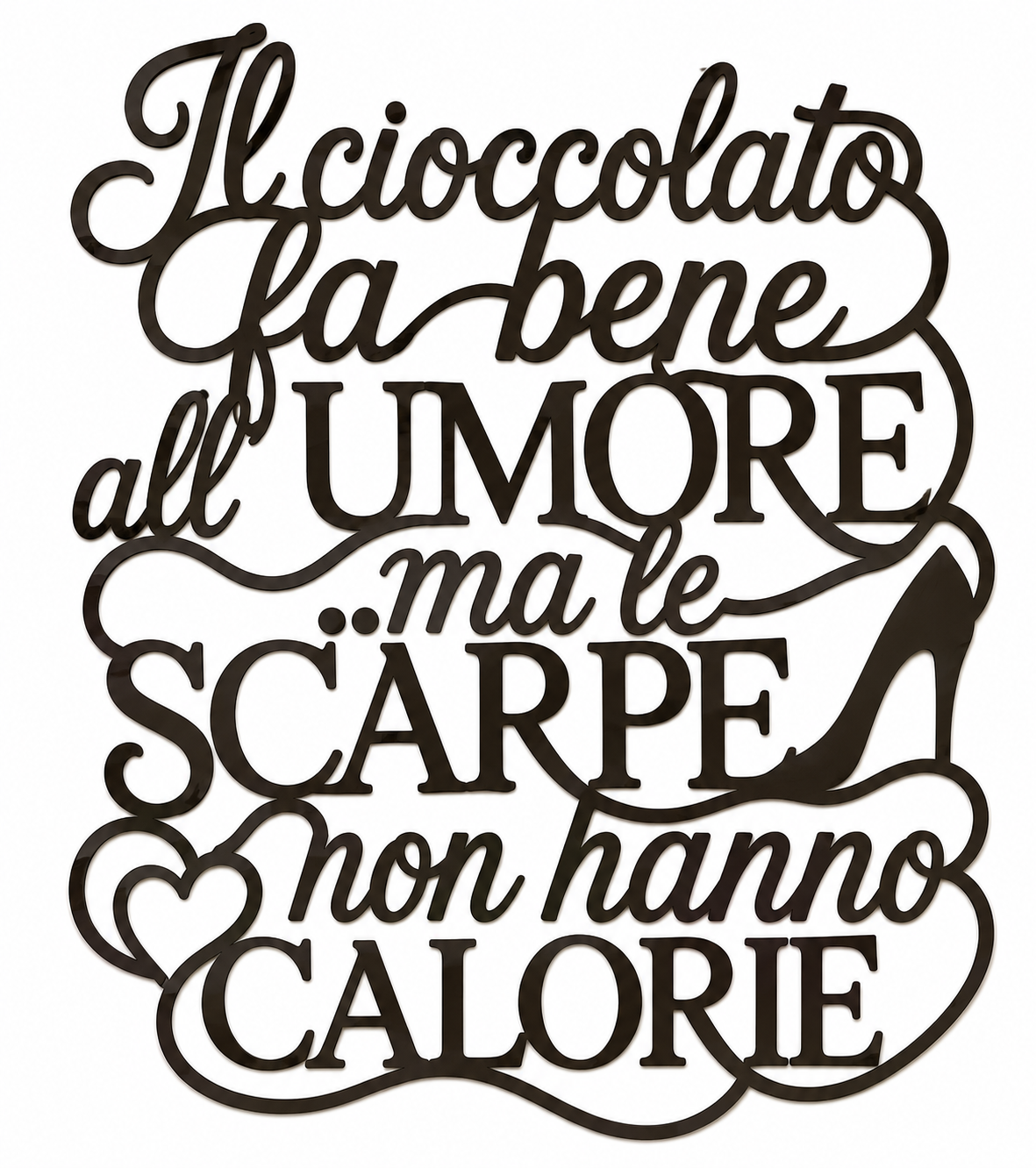 Il Cioccolato fa Bene all’Umore, ma le Scarpe non hanno Calorie