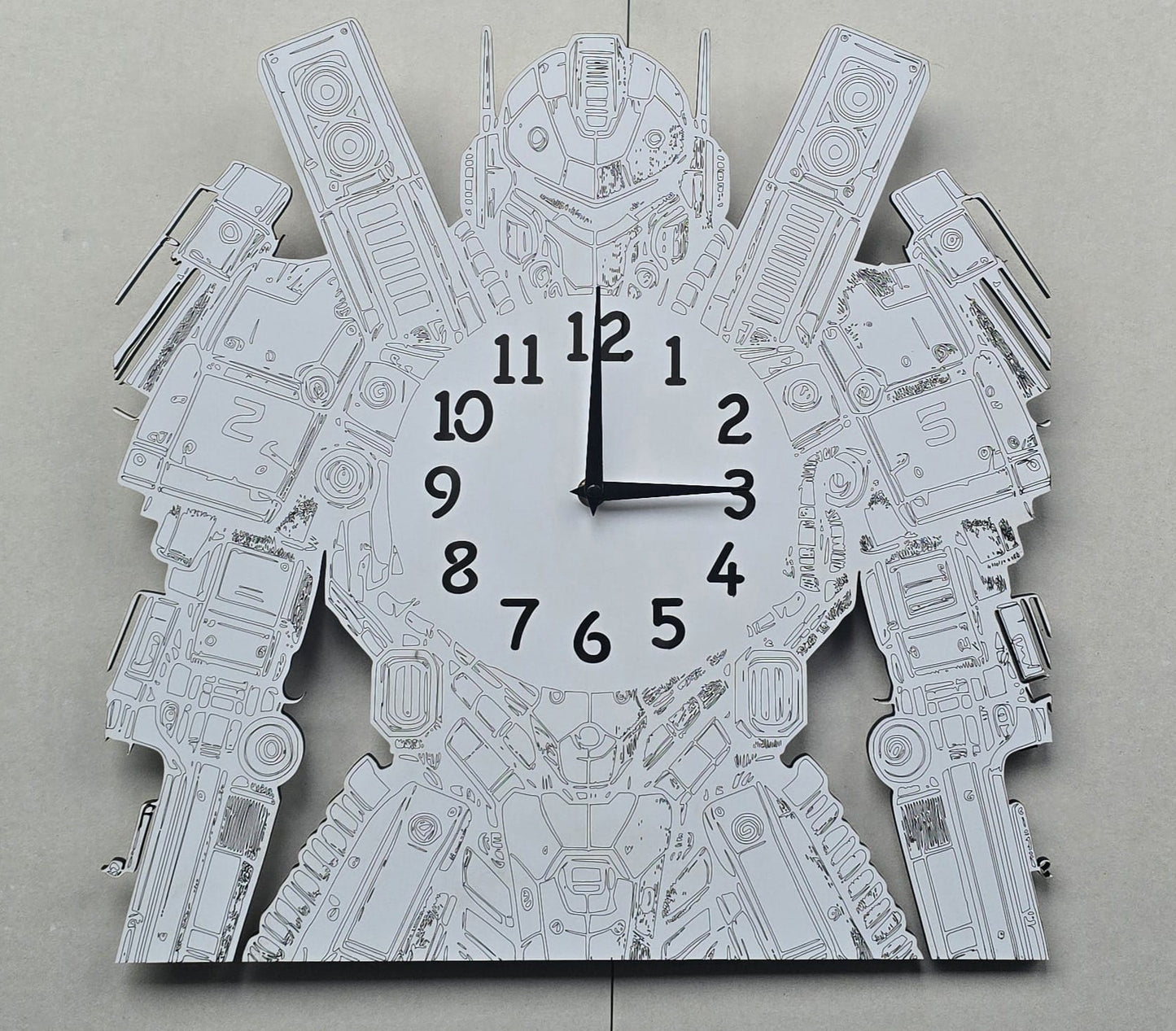 🤖 OROLOGIO “MECHA TIME” – ISPIRATO ALLO STILE GUNDAM! 🕰️✨