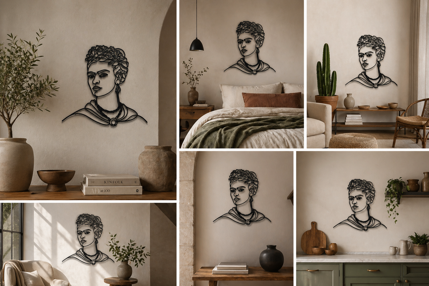 Frida Kahlo in Linea Continua