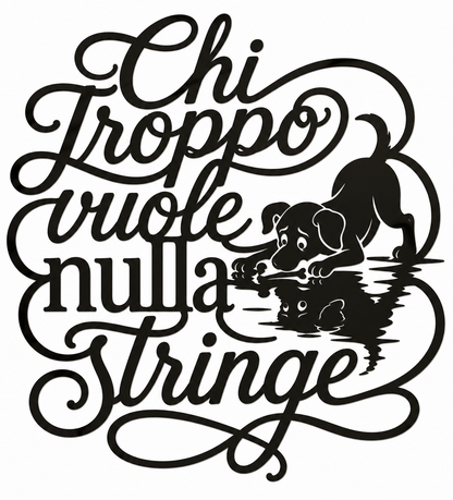 Chi Troppo Vuole Nulla Stringe
