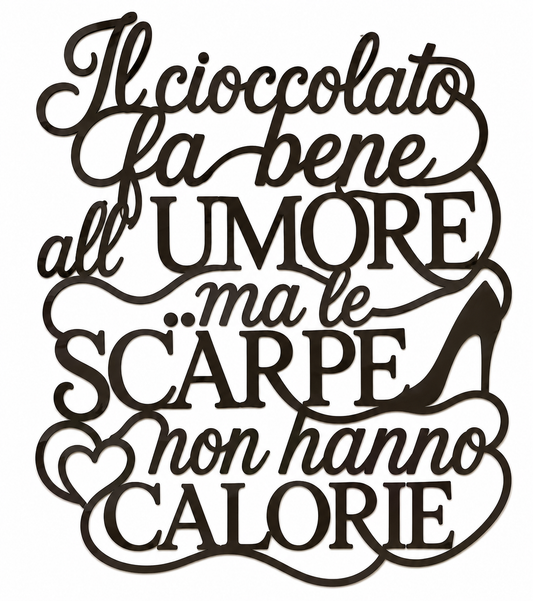 Il Cioccolato fa Bene all’Umore, ma le Scarpe non hanno Calorie