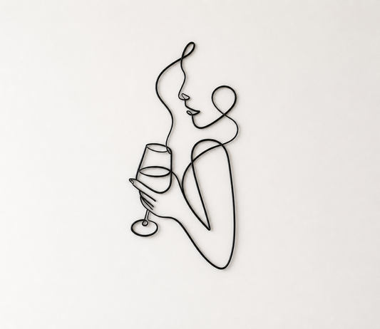Donna e Calice - Linea Continua