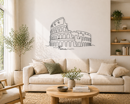 Colosseo — Roma sulla tua parete, per sempre