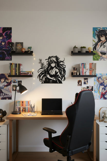 Ragazza in Stile Manga — Gli occhi che ti seguono ovunque