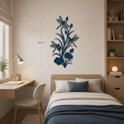 Libellule e Fiori di Loto – Porta l’estate sulla tua parete