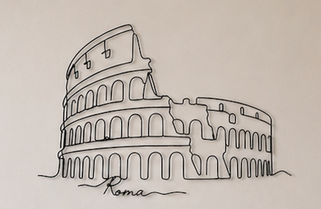 Colosseo in Linea Continua