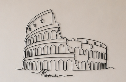 Colosseo — Roma sulla tua parete, per sempre