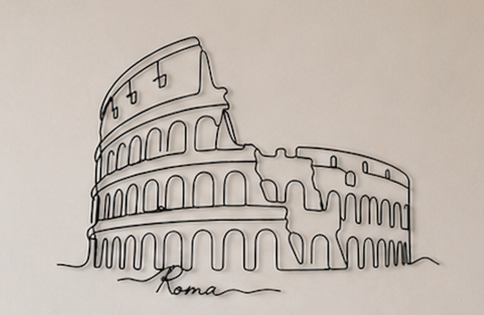 Colosseo in Linea Continua