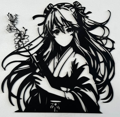 Ragazza in Stile Manga — Gli occhi che ti seguono ovunque