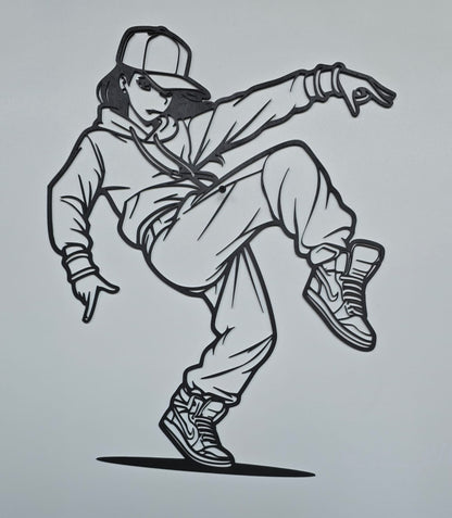 Ballerina Hip Hop — La strada è il suo palcoscenico