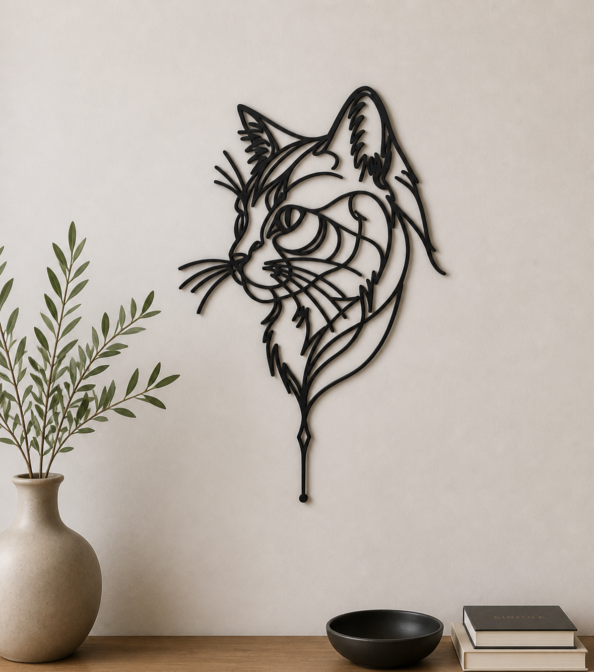 Volto di Gatto - Linea Continua