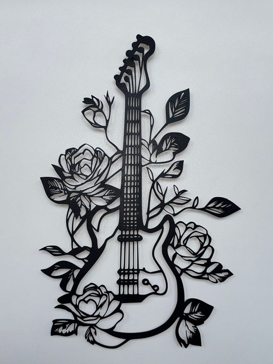 Chitarra e Rose — Quando la musica incontra la bellezza