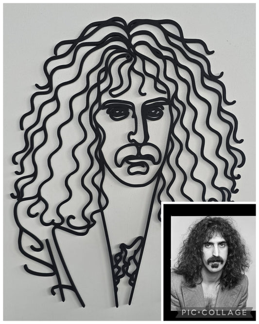 Frank Zappa - ispirato-  in linea continua