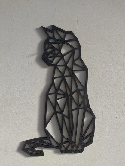 Gattino Geometrico — Forme pure, carattere felino